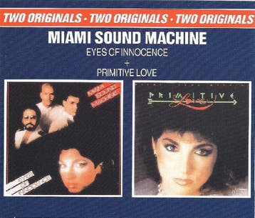cd - Miami Sound Machine - Eyes Of Innocence + Primitive..., Verzenden, Zo goed als nieuw