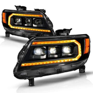 ANZO 15-22 Chevy Colorado Full LED Headlights w/ Initiation, Ophalen of Verzenden, Nieuw