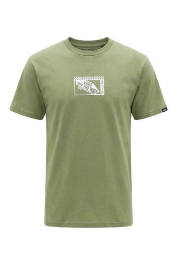 Vans T-shirt in maat S Groen, Kleding | Heren, Verzenden, Zo goed als nieuw, Overige kleuren, Vans