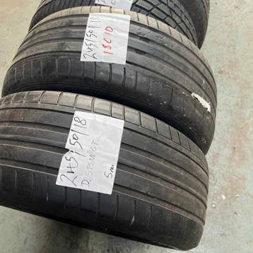2 x Dunlop SP Sport Maxx GT 245-50-18 Zomerbanden 5mm, 18 inch, Ophalen of Verzenden, Band(en), Personenwagen