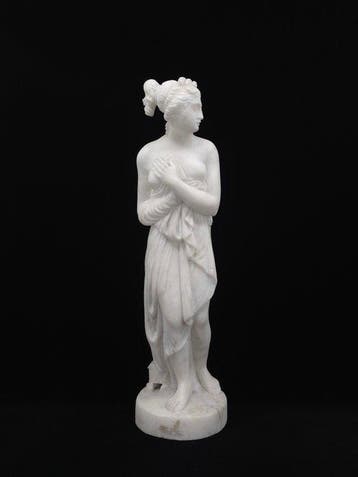sculptuur, Venere Italica After Canova - 38 cm - Marmer of
