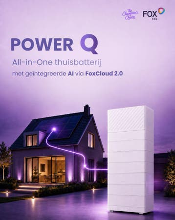 FoxESS All-in-One thuisbatterij 10kWH +5kW omvormer compleet, Ophalen of Verzenden, Nieuw, Compleet systeem, 200 wattpiek of meer