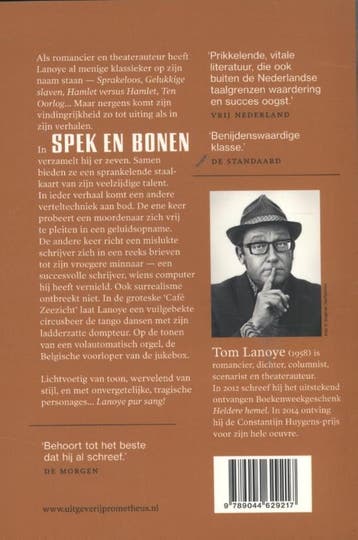 Spek en bonen 9789044629217 Tom Lanoye, Verzenden, Gelezen, Tom Lanoye