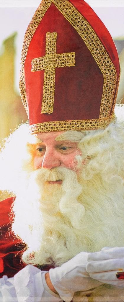 Banner Sinterklaas 75 cm x 180 cm, Tuin en Terras, Tuinwanddecoratie, Verzenden