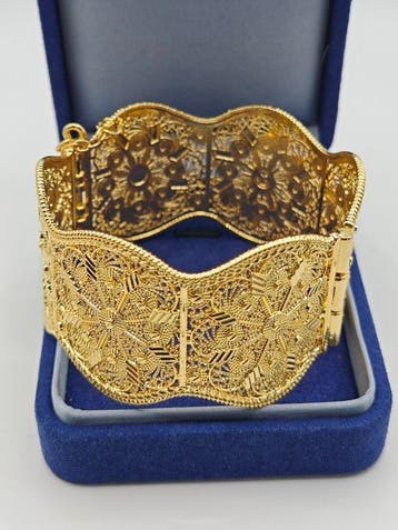 Zonder minimumprijs - Armband Zilver, Zilver .925, Verguld, Sieraden, Tassen en Uiterlijk, Armbanden, Nieuw