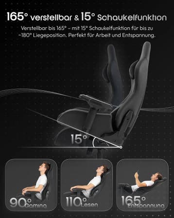 Ergonomische Bureaustoel -  Office Chair - Gamestoel - Volwa, Verzenden, Zo goed als nieuw