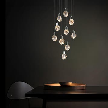 LED Hanglamp - Trio Select Verano - incl. 10x SMD. 5.5 Watt, Huis en Inrichting, Ophalen of Verzenden, Nieuw, Metaal, Overige fittingen
