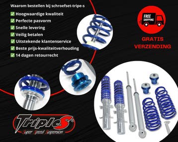 Triple S / JOM Schroefset VW Volkswagen Fox 5Z, Verzenden, Nieuw, Volkswagen
