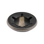 Tarsus Borgdop voor 16 mm as - verzinkt metaal - rvs-kleu..., Ophalen of Verzenden, Nieuw