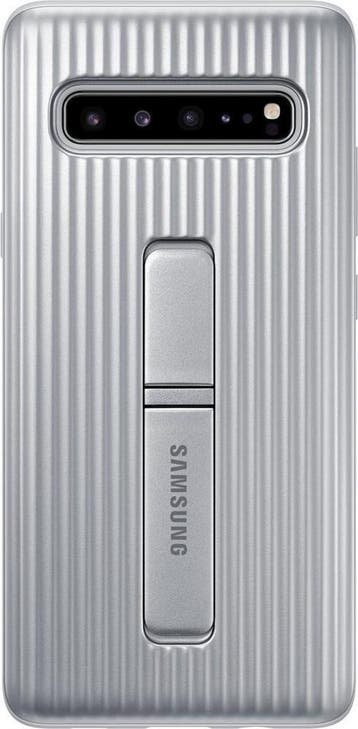 Samsung protective standing cover - zilver - voor Samsung, Ophalen of Verzenden, Nieuw