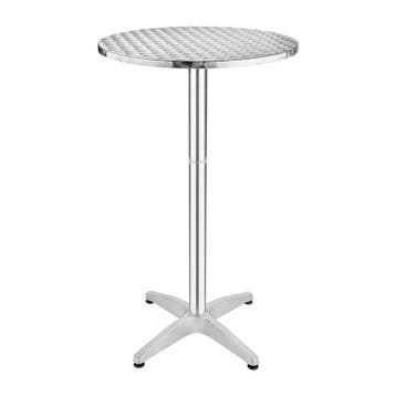 Statafel | RVS/Aluminium | RVS Blad | Aluminium Frame |, Verzenden, Nieuw in verpakking