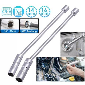 Set magnetische bougiedoppen 14 en 16 mm, Verzenden, Nieuw