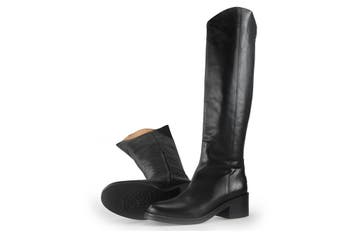 Shabbies Amsterdam Laarzen in maat 41 Zwart, Kleding | Dames, Hoge laarzen, Shabbies Amsterdam, Verzenden, Zwart