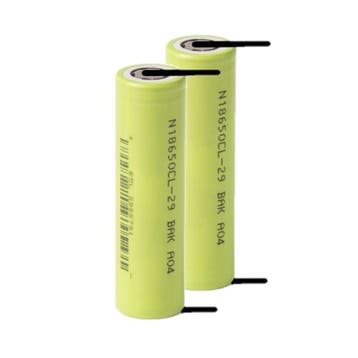 2 stuks: BAK 18650 batterij met soldeerlippen, origineel, Verzenden, Nieuw