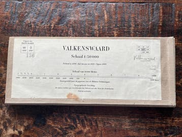 Stafkaart Valkenswaard, Boeken, Verzenden, Gelezen, Nederland, Overige typen