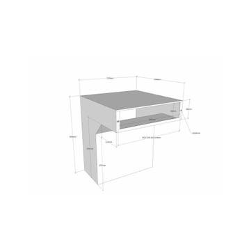 STOER! Berlijn 400-550mm flexibele postinbouwkast staal -, Verzenden, Nieuw