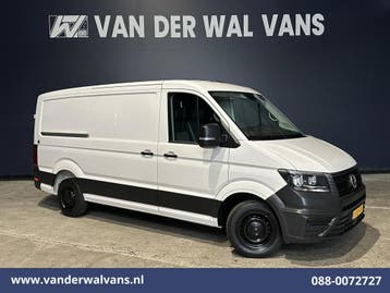 Volkswagen Crafter | 2.0 TDI 141pk L3H2 L2H1 Euro6 Airco |, Auto's, Bestelauto's, Gebruikt, Euro 6, Volkswagen, Wit
