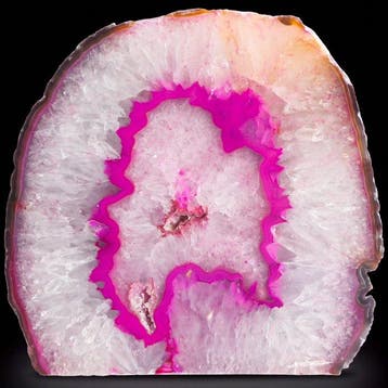 XL Roze Agaat - 22x21x10 cm - Geode- 5.2 kg