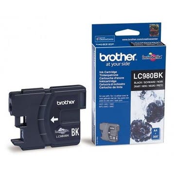 Brother LC-980BK inktcartridge zwart (origineel), Computers en Software, Verzenden, Nieuw, Cartridge, Brother