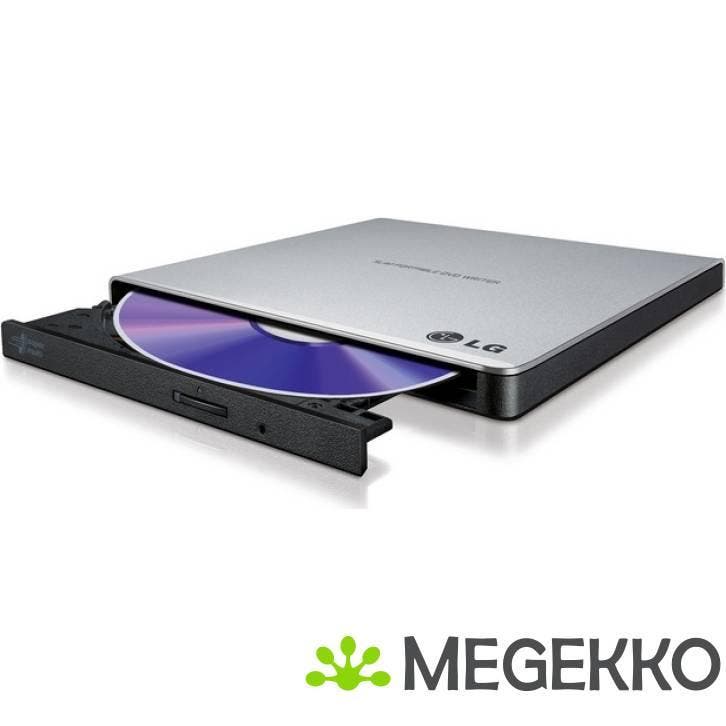 LG DVD Rewriter Extern GP57ES40.AUAE10B silver, Computers en Software, Optische drives, Nieuw, Verzenden