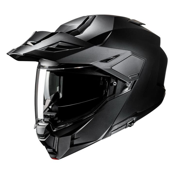HJC i80 Solid Zwart Adventure Motorhelm, Motoren, Kleding | Motorhelmen, Offroadhelm, Heren, XXL, Nieuw met kaartje, HJC, Verzenden