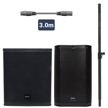 Citronic MonoSound CS1012A Bundel 12  Subwoofer En 10, Verzenden, Nieuw, Overige merken