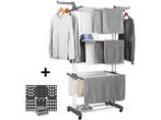 Veiling - Lenx kleding droogrek inclusief vouwplank, Tuin en Terras, Droogmolens en Wasrekken, Nieuw