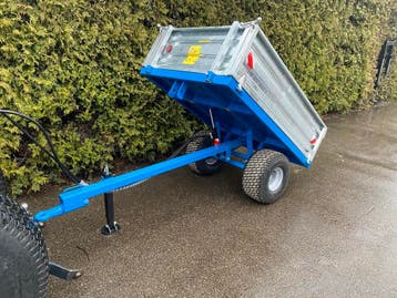 Hydraulische kiepkarren voor mini tractoren, Veehouderij, Grondbewerking