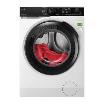 WEG=WEG: AEG 10KG Wasmachine Powercare 1400TPM LR86CB86, 1200 tot 1600 toeren, Verzenden, Zo goed als nieuw, Voorlader