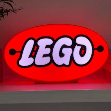 Custom Item LEGO - 1955 - Vintage Logo Lightbox, Nieuw
