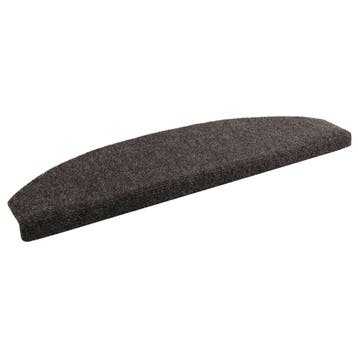vidaXL Zelfklevende Trapmatten 15 pcs Antracietkleurig Vilt, Verzenden, Nieuw