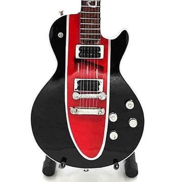 Miniatuur replica Gibson Les Paul gitaar Slash Guns N Roses, Ophalen of Verzenden, Nieuw, Pop, Beeldje of Miniatuur
