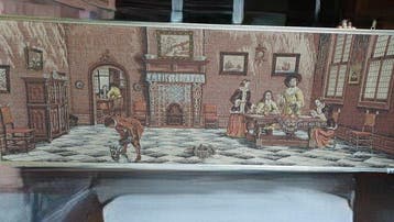 Wandtapijt - 60 cm - 178 cm - In Vlaamse zeventiende-eeuwse