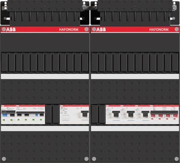 ABB Hafonorm PV-EV-WP-Groepenkast | HS 40A - 4 x ALS 63A, Ophalen of Verzenden, Nieuw, Groepenkast