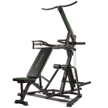 Tunturi Verstelbare Fitnessbank UB40 + WT85 Leverage Gym, Sport en Fitness, Verzenden, Nieuw