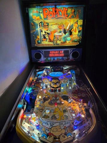 Bally - Flipperkast Popeye