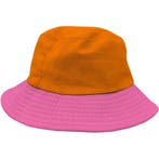 Vissershoed Colorblock Oranje/Roze, Ophalen of Verzenden, Nieuw