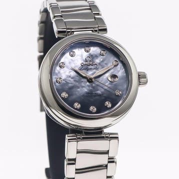 OMEGA - 34 mm, stainless steel on stainless steel - De Ville, Nieuw