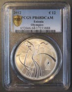 Estonie Estland Km 72 12 Euro 2012 Olympische Sommerspiel..., Postzegels en Munten, Munten | Europa | Euromunten, Verzenden