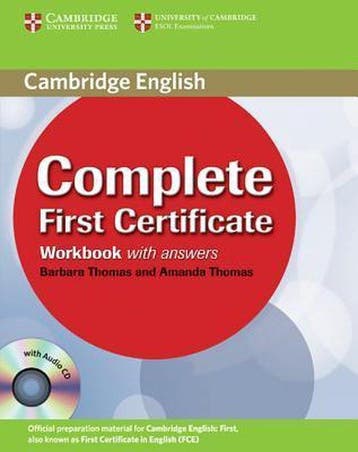 Complete First Certificate Workbook With Answers And Audio, Boeken, Verzenden, Zo goed als nieuw, Amanda Thomas