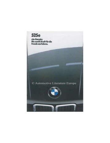 1983 BMW 5 SERIE BROCHURE DUITS, Nieuw, BMW, Author