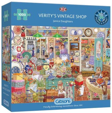 Veritys Vintage Shop Puzzel (1000 stukjes) | Gibsons -, Verzenden, Nieuw