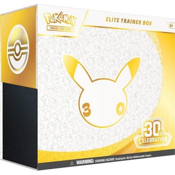 Pokémon - 1 Elite trainer box - 30th Celebration - Elite, Hobby en Vrije tijd, Nieuw
