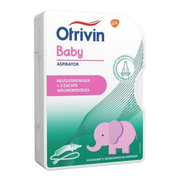 Otrivin Aspirator babyneusjesreiniger, Verzenden, Nieuw