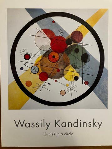 Kandinsky - Kreise in Kreis, 1923, Antiek en Kunst