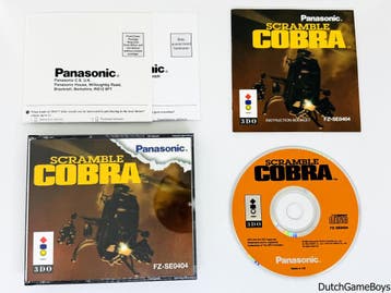 3DO - Scramble Cobra + Reg. Card, Verzenden, Gebruikt