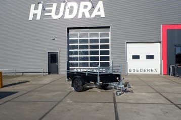Saris bakwagen 1350kg 255x133cm Black Edition, Nieuw