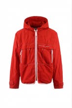 Pop Trading Company Jas in maat L Rood, Verzenden, Zo goed als nieuw, Overige kleuren, Pop Trading Company