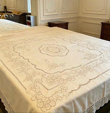 Tafelkleed (5) - 250 cm - 220 cm - Een lot van vier