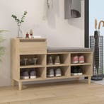 vidaXL Schoenenkast 102x36x60 cm bewerkt hout sonoma, Verzenden, Nieuw